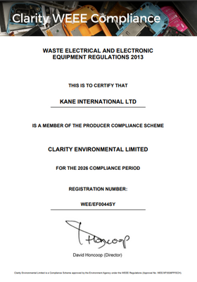 WEEE Certification