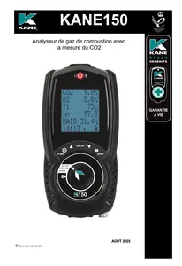 KANE150WB - Manuel d'utilisation 