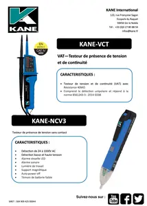 KANE-VCT - Fiche technique