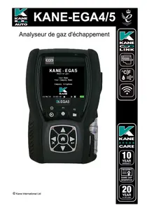 KANE-EGA4 - Manuel d'utilisation