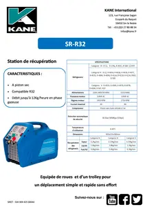 FICHE TECHNIQUE SR-R32