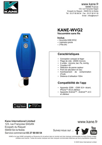FICHE TECHNIQUE - KANE-WVG2
