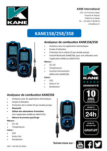 FICHE TECHNIQUE - KANE258 2023