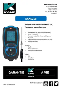 FICHE TECHNIQUE - KANE258