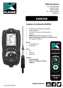 FICHE TECHNIQUE - KANE358