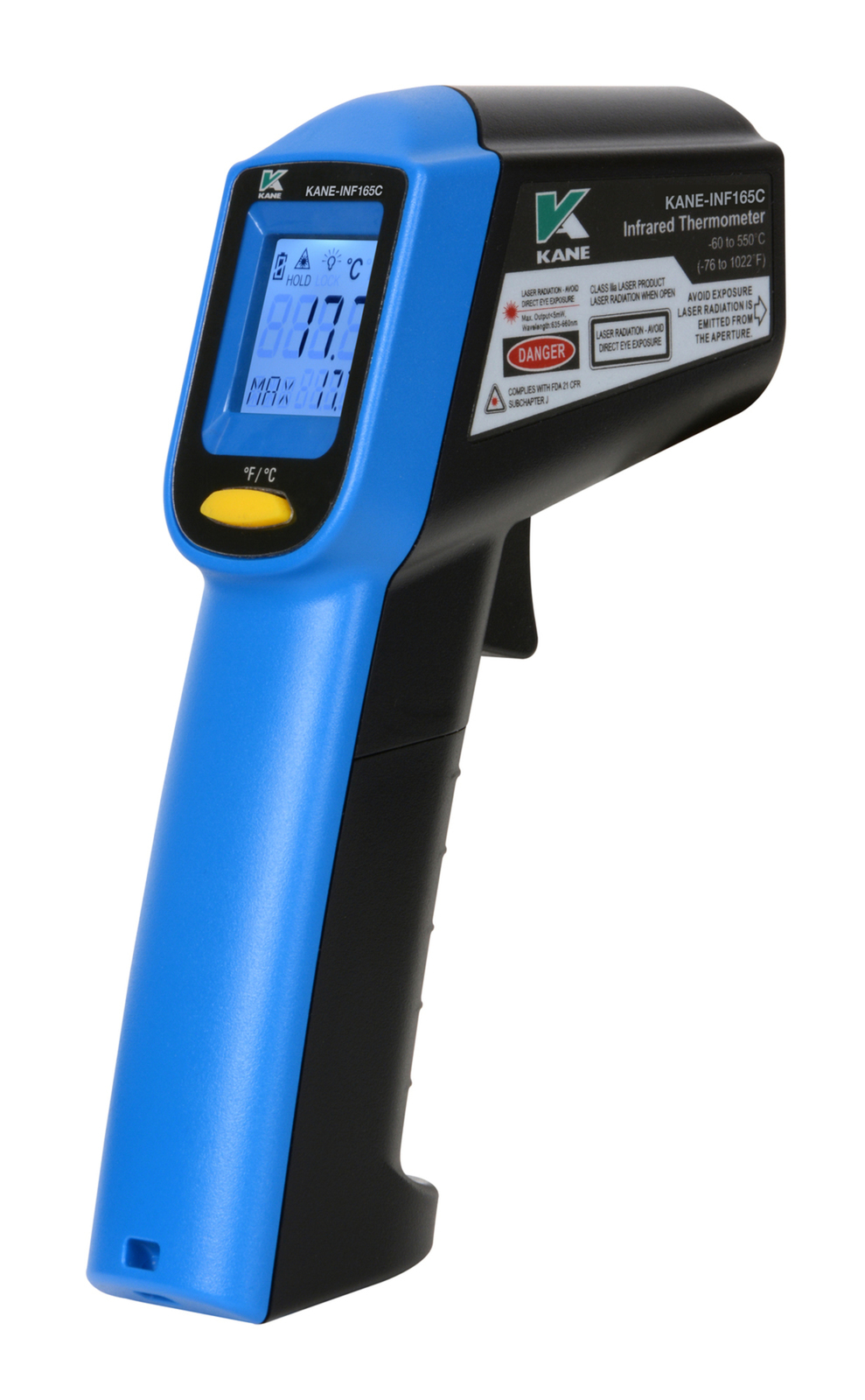 Thermomètre numérique infrarouge haute température sans contact Be1651 -  Chine Thermomètre numérique infrarouge, thermomètre infrarouge